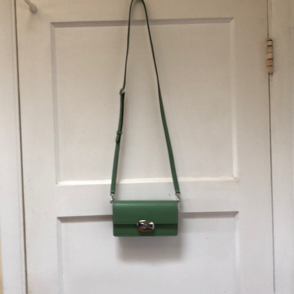 Coach Eliza Small Flap Crossbody Soft Green